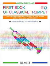 First Book of Classical Trumpet BK/Online Audio w/ Piano Accompaniment cover